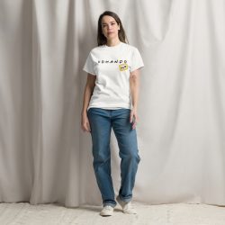 Camiseta Komando Friends Blanca
